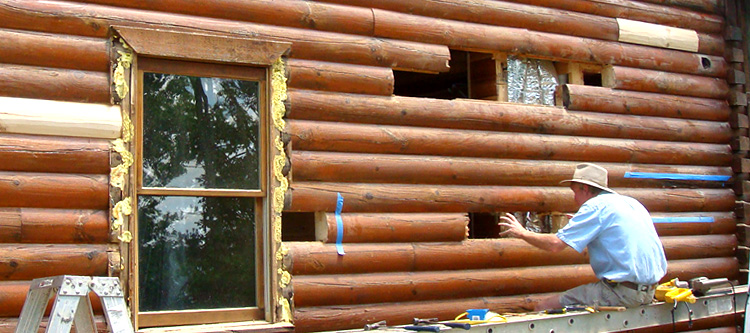 Log Home Repair Richmond County, Virginia